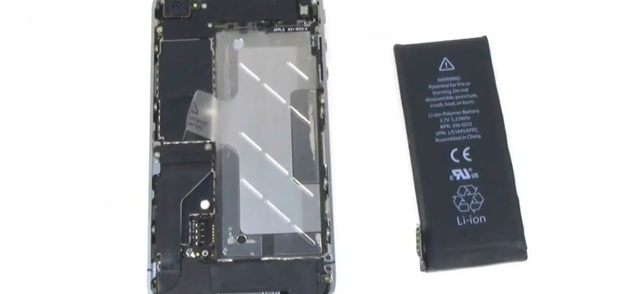 How to Remove and replace your iPhone 4 battery « Smartphones