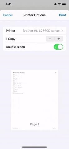 How to Print Reminders Lists from Your iPhone or Save Them as PDFs