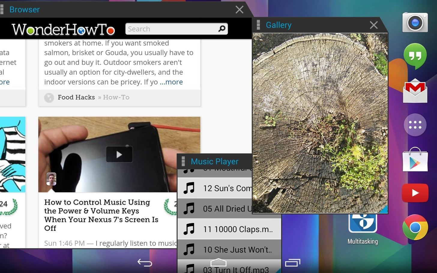 Extreme Multitasking: How to Run Multiple Apps at the Same Time on Your Nexus 7 (No Root Required)