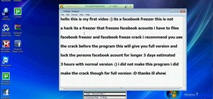 Facebook Freezer with crack!!