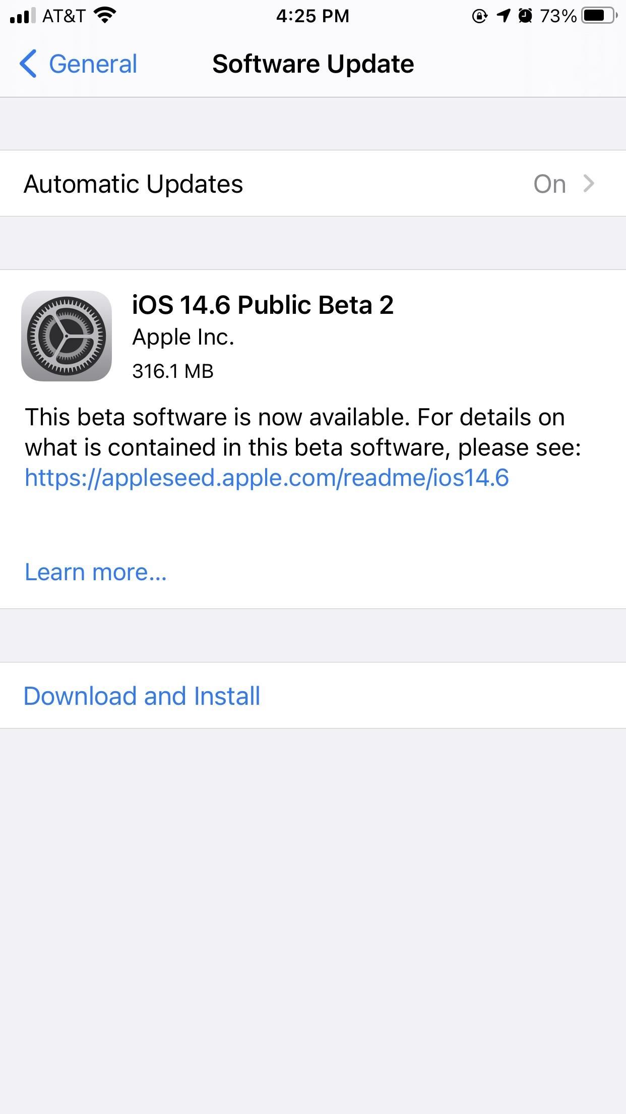 Apple Releases iOS 14.6 Public Beta 2 for iPhone