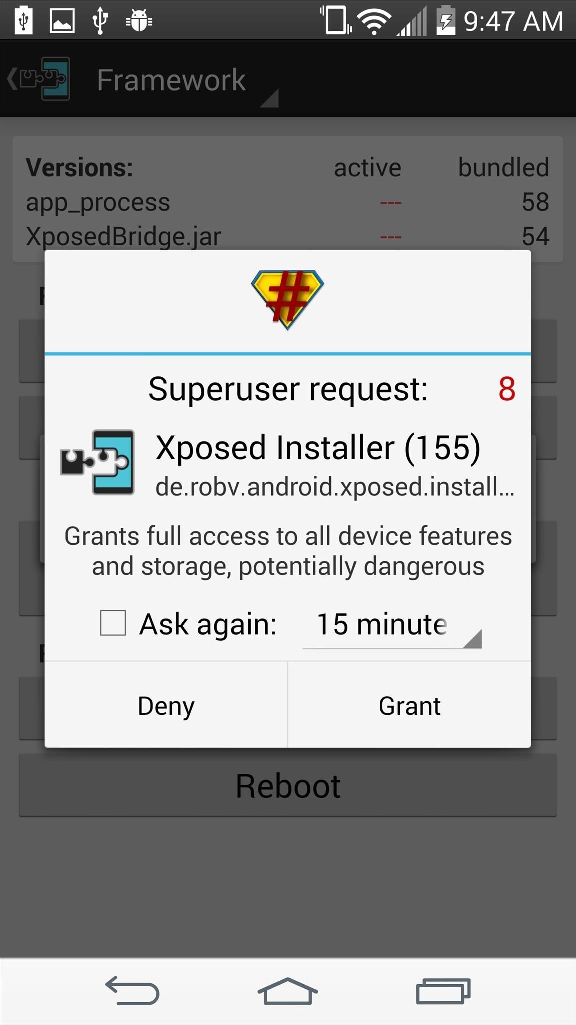 Install the Xposed Framework on Your Rooted LG G3 for 100s of Fast & Easy Mods