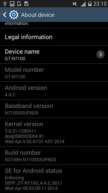 Android 4.4.2 KitKat Is Finally Here for the Samsung Galaxy Note 2