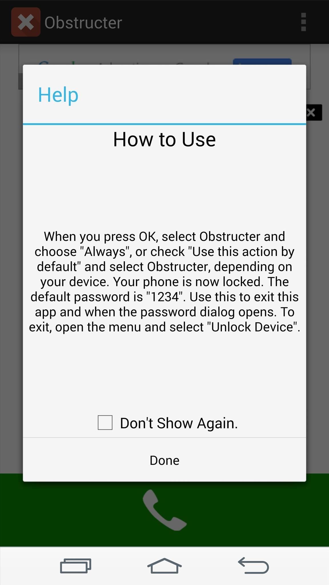 Lock the Dialer to Prevent Snooping When Letting Others Borrow Your Android