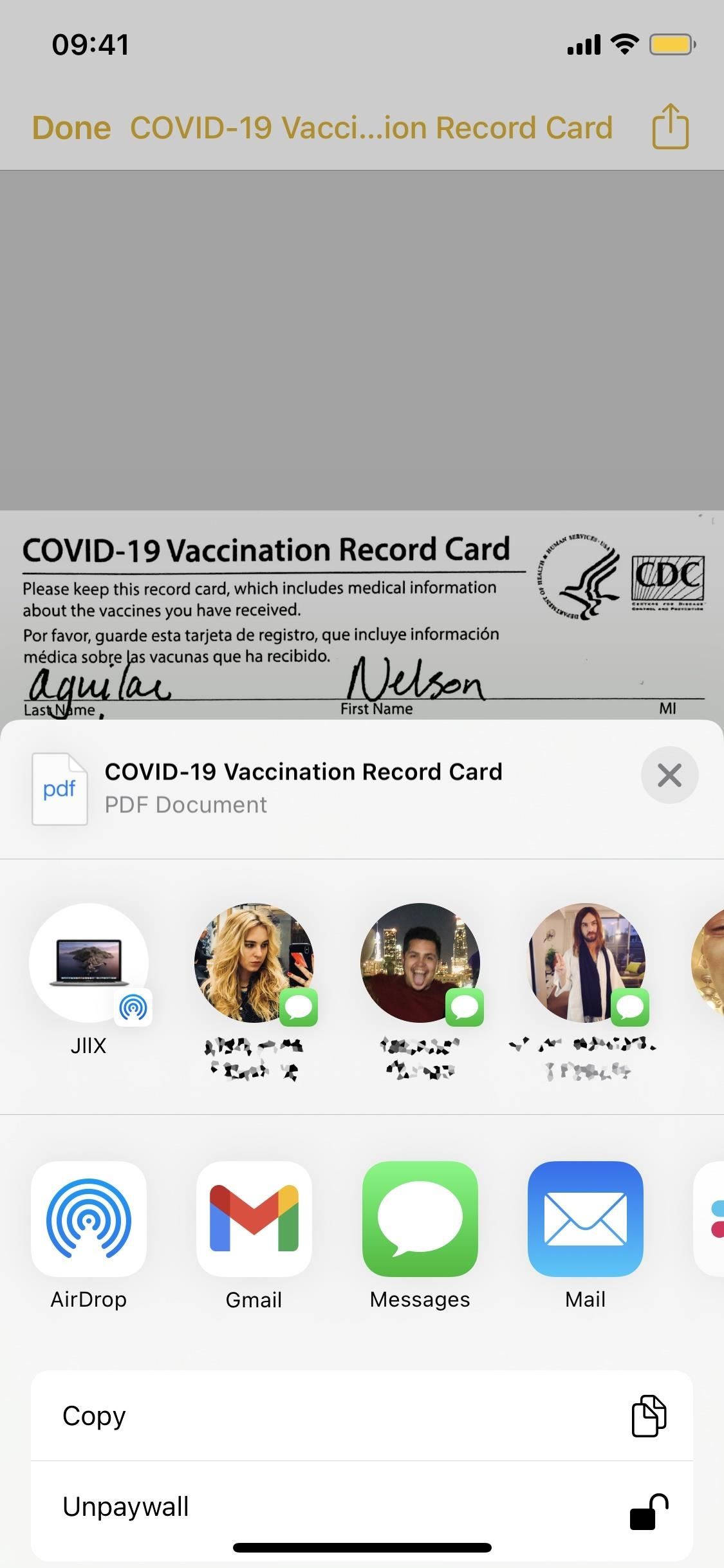Digitize Your COVID-19 Vaccination Record Card on Your Phone for Easy Access Anywhere