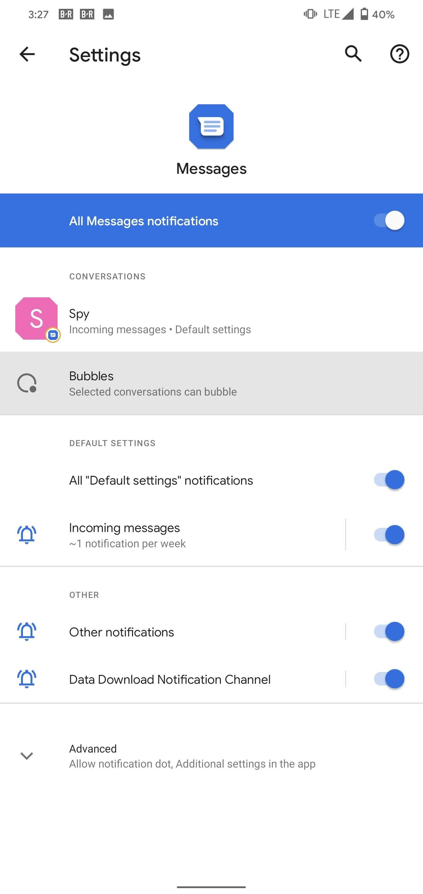 How to Enable Popup Notification Bubbles for Your Chats in Android 11