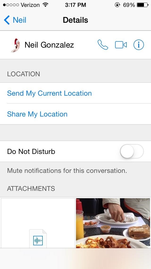 iOS 8's Hidden Gallery Shows Every Pic, Video, & Attachment from Your Texting History