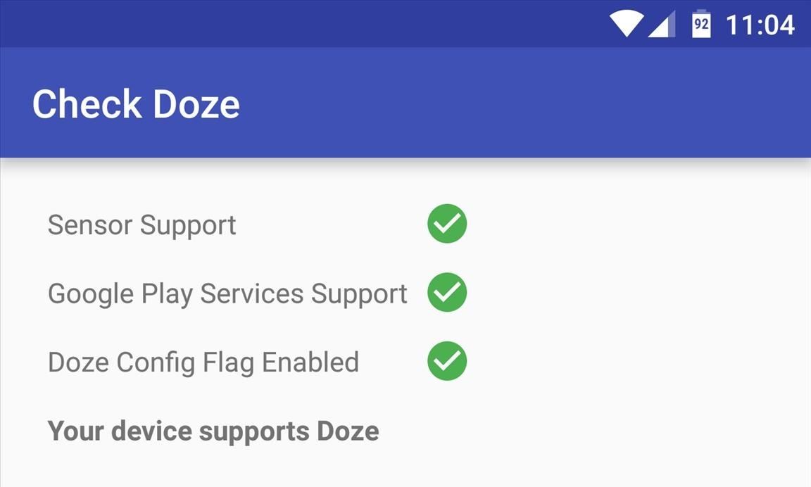 Does Your Android Support Doze, Google's Best Battery-Saving Feature?