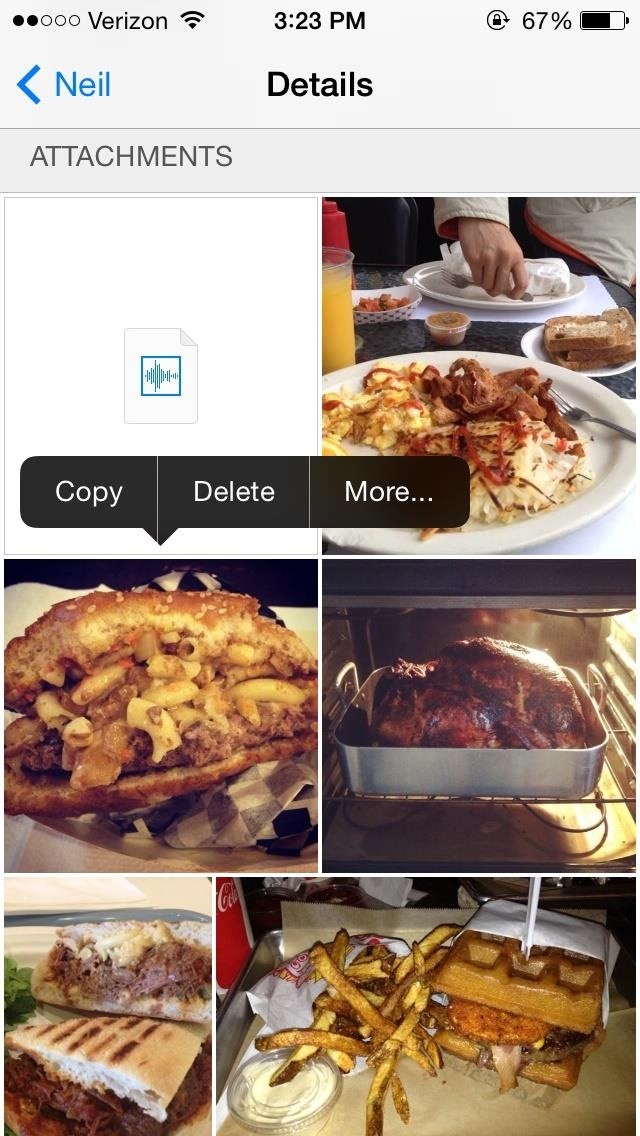 iOS 8's Hidden Gallery Shows Every Pic, Video, & Attachment from Your Texting History