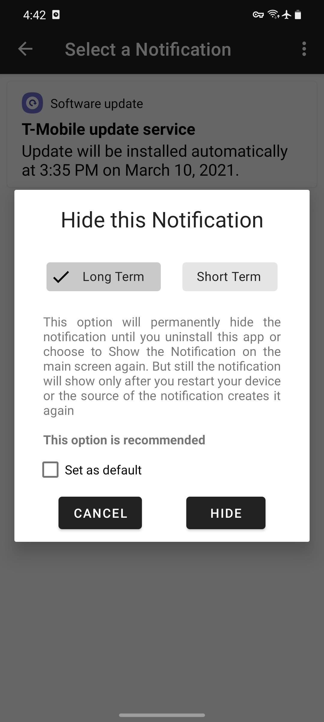 How to Clear Persistent & Non-Removable Notifications on Android