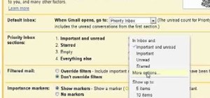Change your Gmail Priority Inbox settings