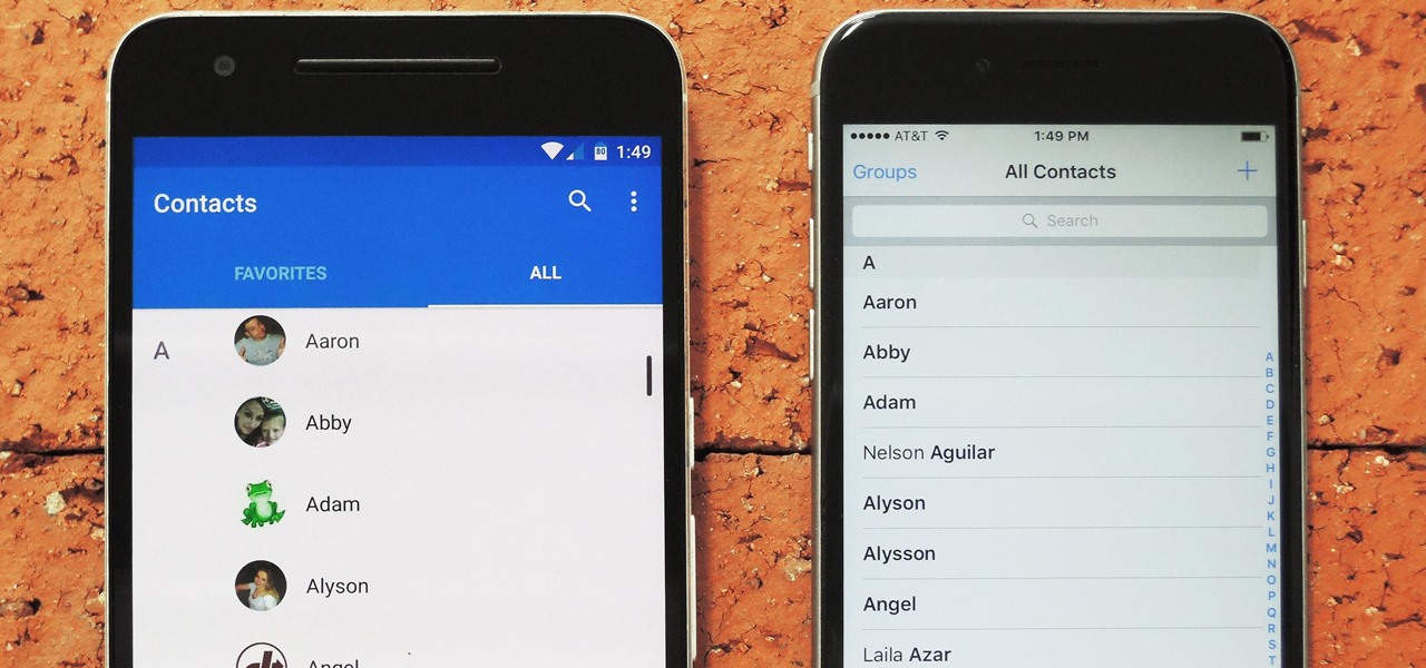 Transfer Your iPhone Contacts to Android