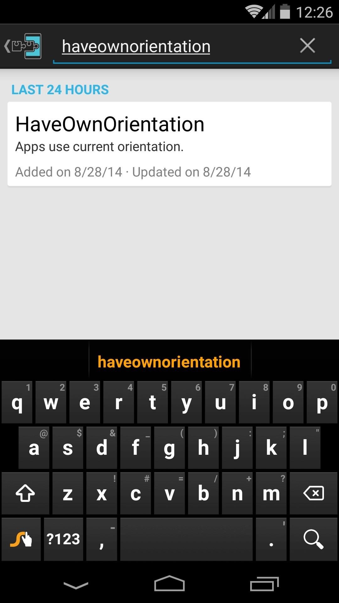 Rotate Any Orientation-Locked App on Android