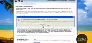Find viruses on a Windows PC with Secunia Personal Software Inspector