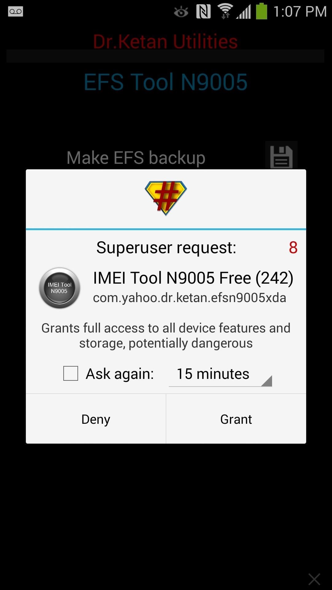 Important: Back Up Your Galaxy Note 3's EFS & IMEI Data for Emergency Restores