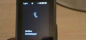 Use the call features on a LG KF600 Venus mobile phone