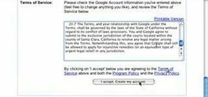 Sign up for and delete a Gmail account