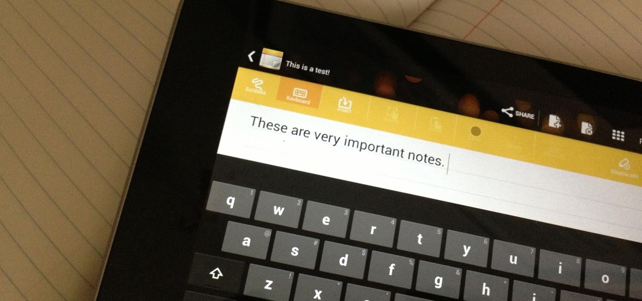 Improve Note-Taking on Your Nexus 7 Tablet by Adding Handwriting Recognition