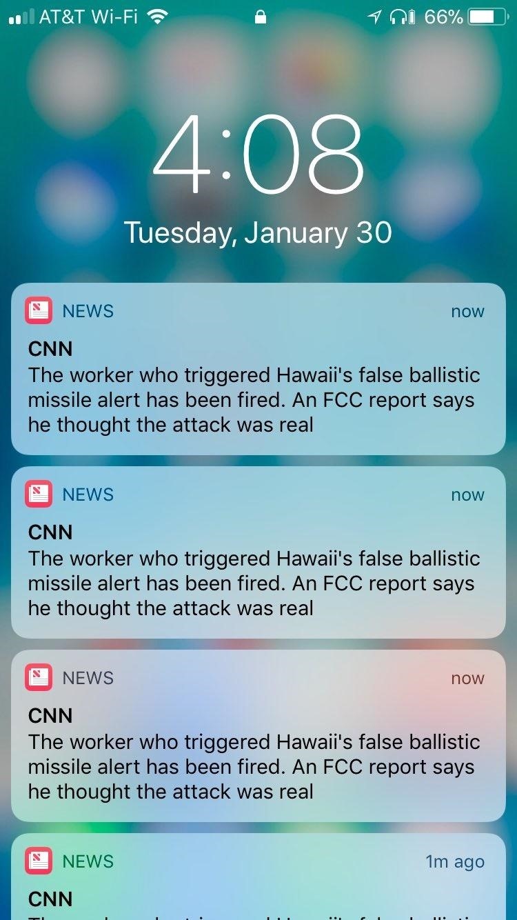 Apple News Glitch Spammed iPhone Users with the Same Notification Over & Over