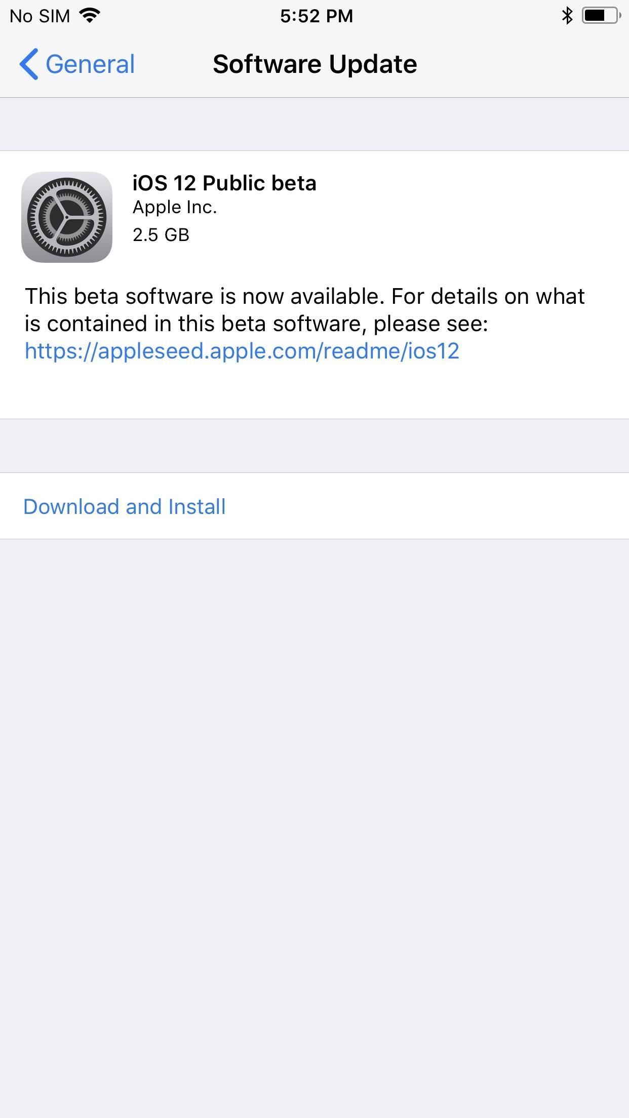 iOS 12 Is Now Open for Public Beta Testers, Here's How to Install It on Your iPhone Right Now
