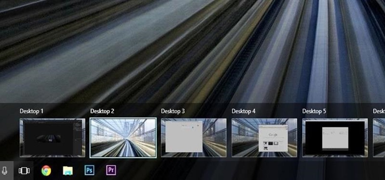 Create Multiple Desktops in Windows 10