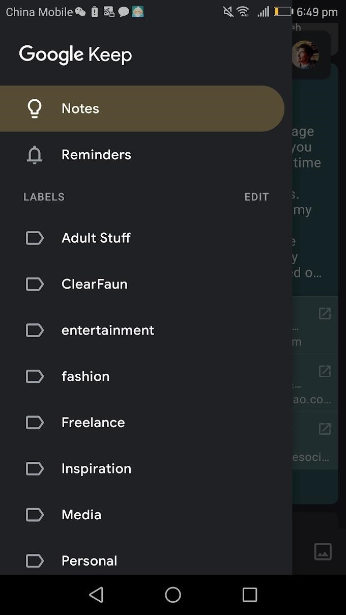 How to Enable Dark Mode in Google Keep