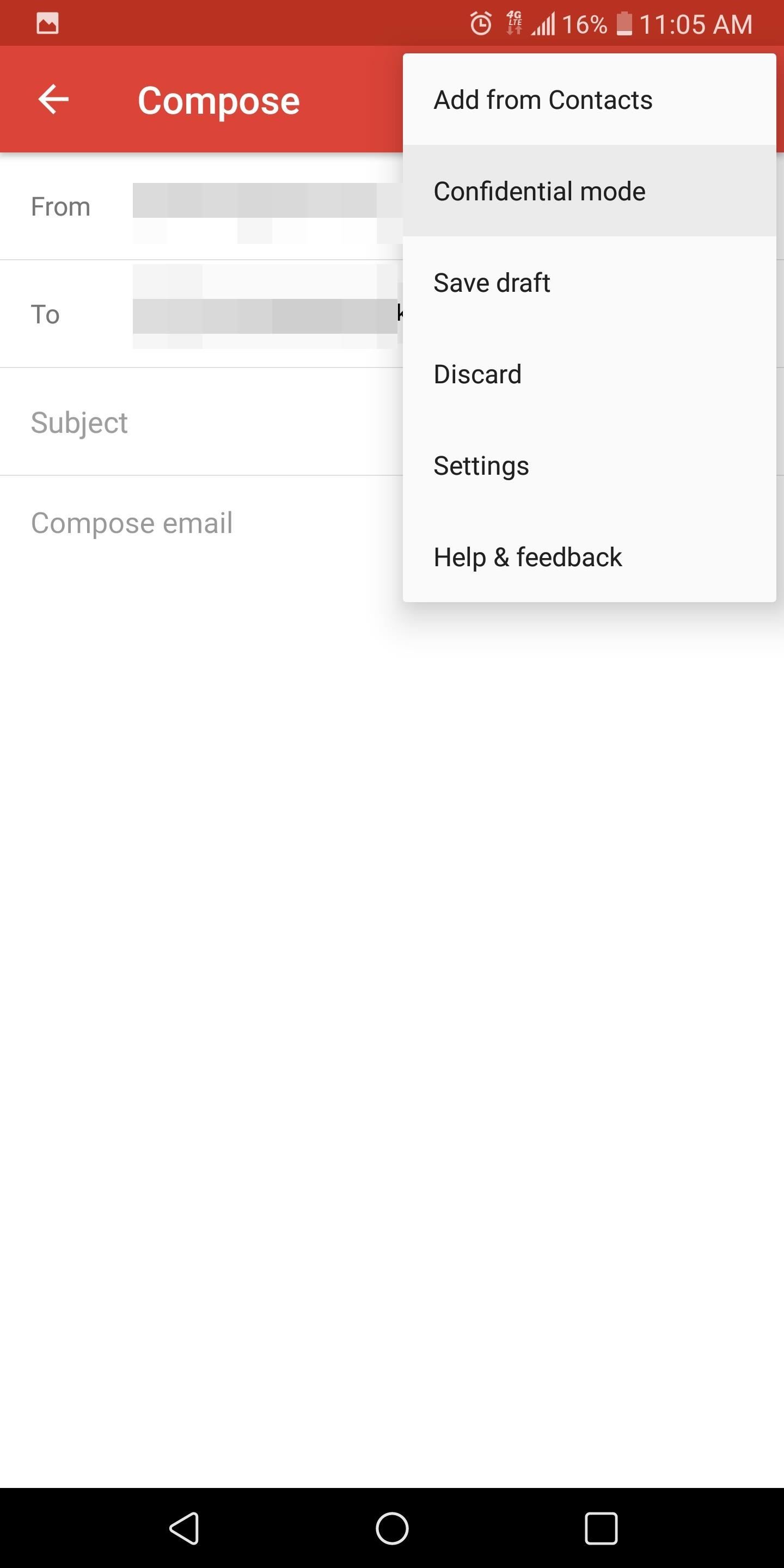 How to Use Gmail's New Confidential Mode to Send Private, Self-Destructing Emails from Your Phone