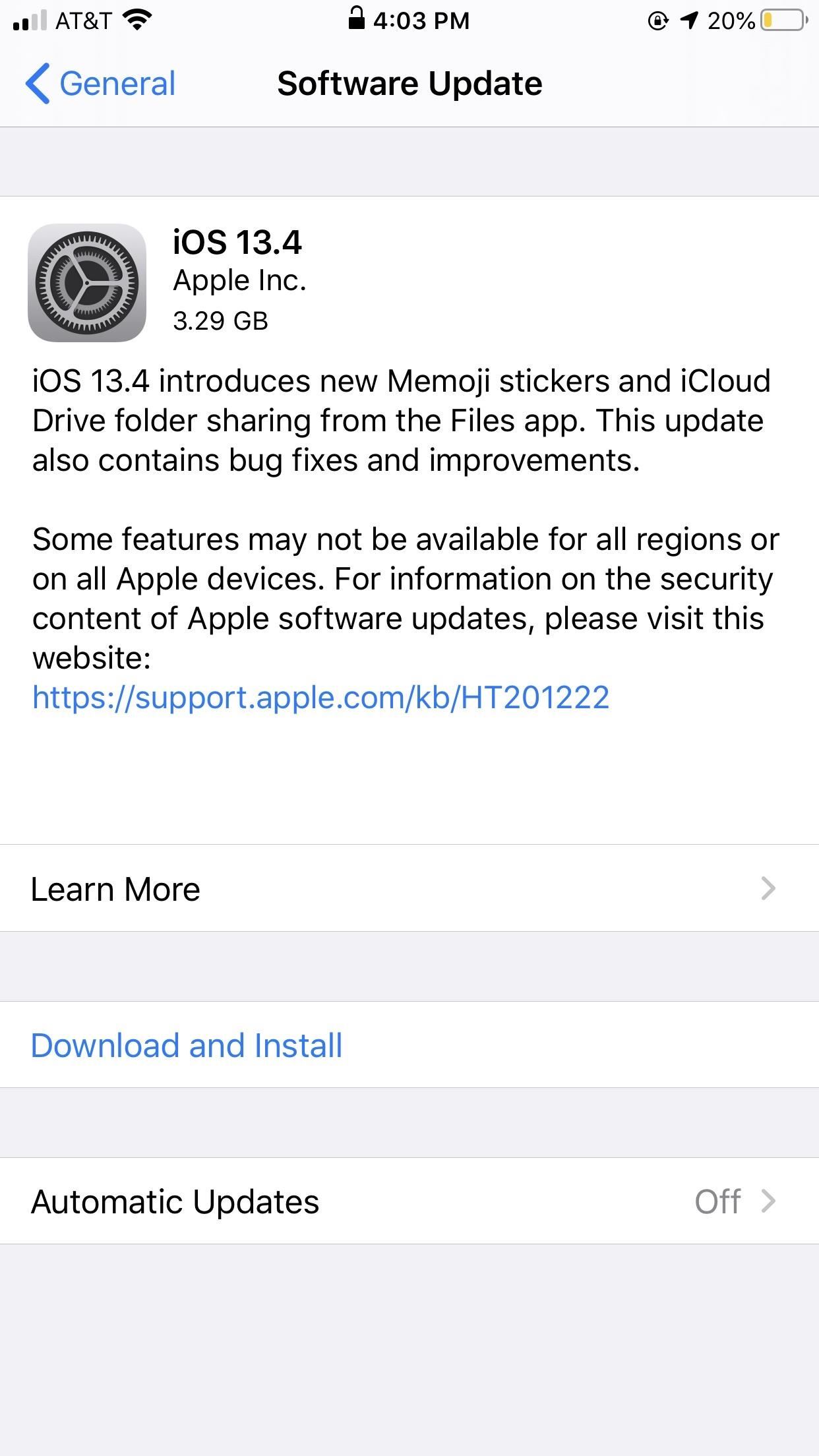 Apple's iOS 13.4 GM for Public Beta Testers Includes New Memoji Stickers, Updated Mail Toolbar & More