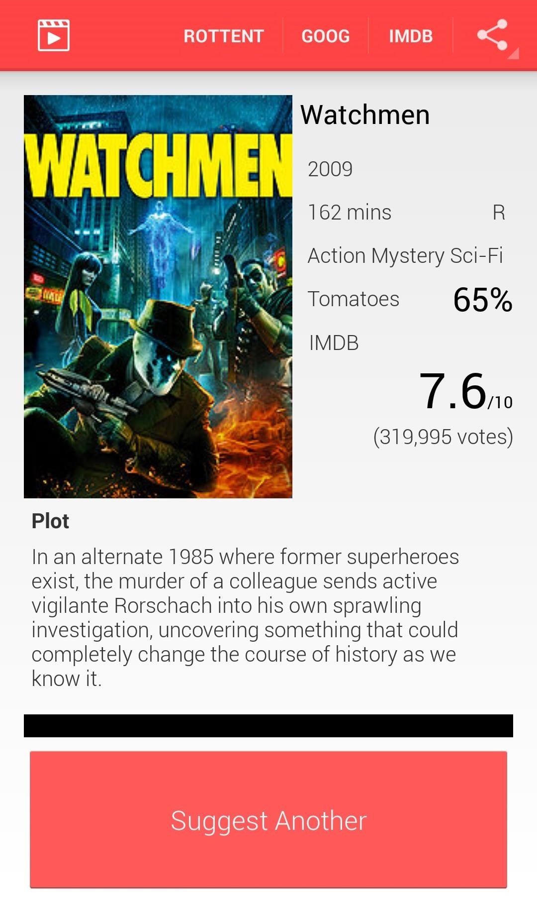 Suggest Movie for Android: A Simple Way to Search for Good Flicks