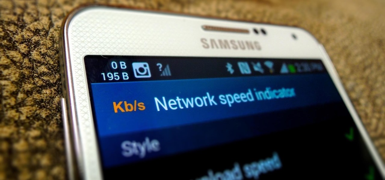View Cellular & Wi-Fi Data Speeds from the Status Bar of Your Samsung Galaxy Note 3
