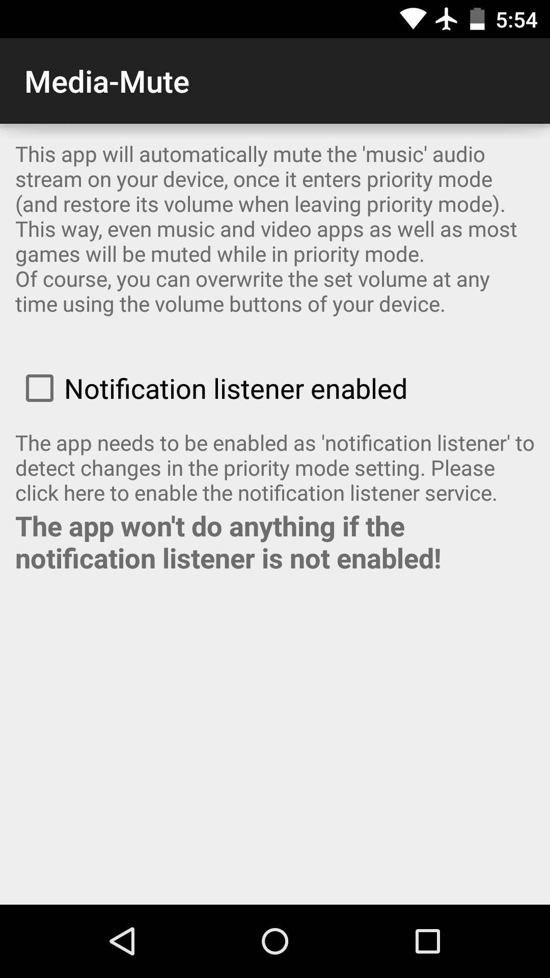 Automatically Mute Media Playback When You Put Your Android in Priority Mode