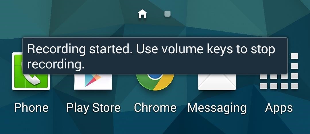 How to Secretly Record Videos Using the Volume Keys on Your Galaxy S4 or Other Android Phone