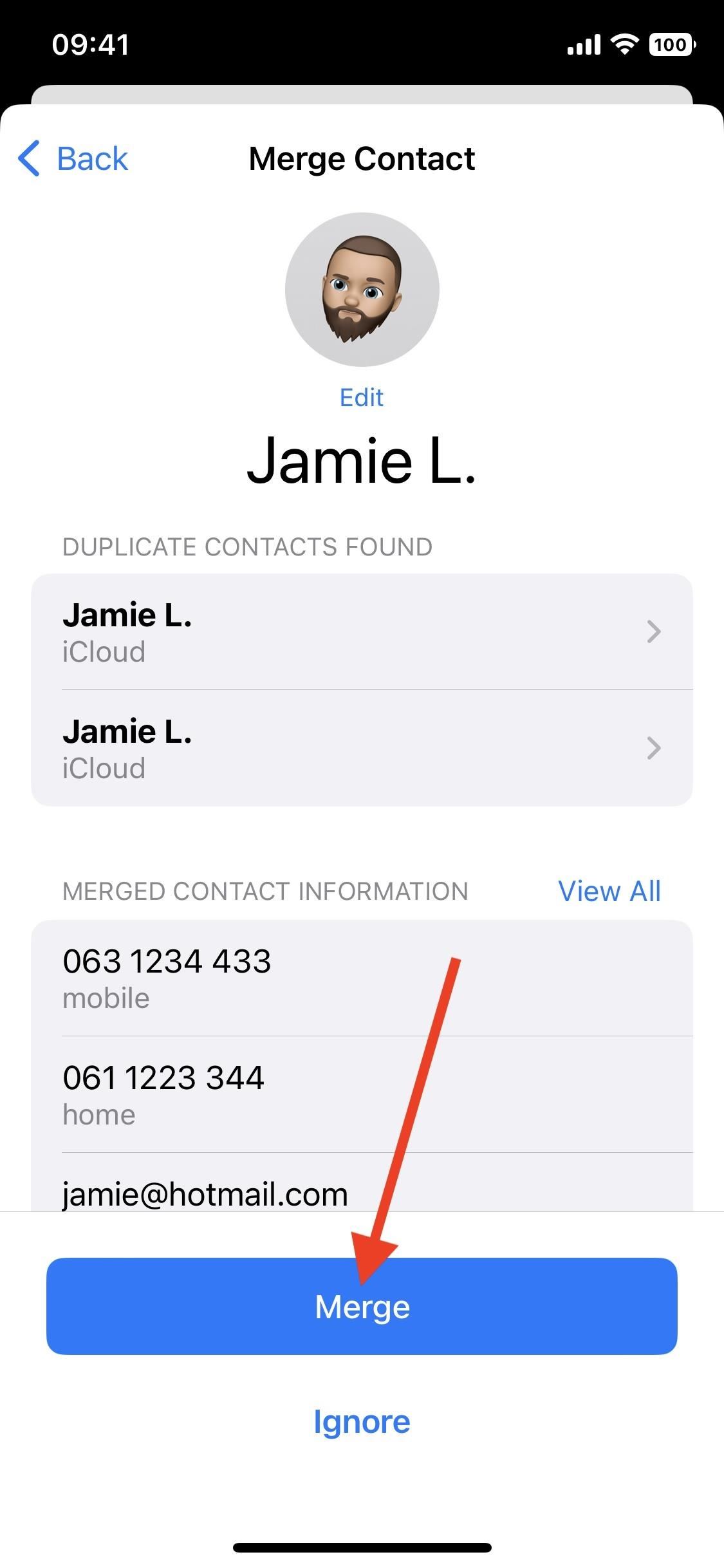 Your iPhone's Contacts App Just Got Its Biggest Update Ever