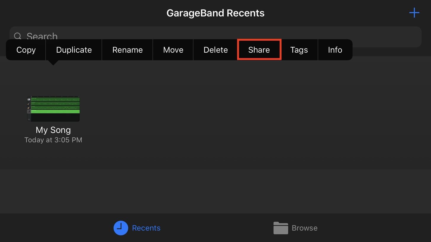 How to Save Your GarageBand Songs as Custom iPhone