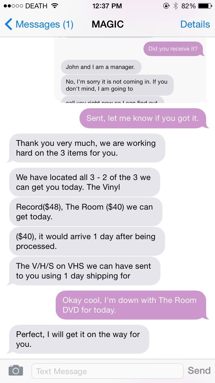 We Tested Out Magic, the Service That Lets You Order Whatever You Want via Text (& It's Awesome)