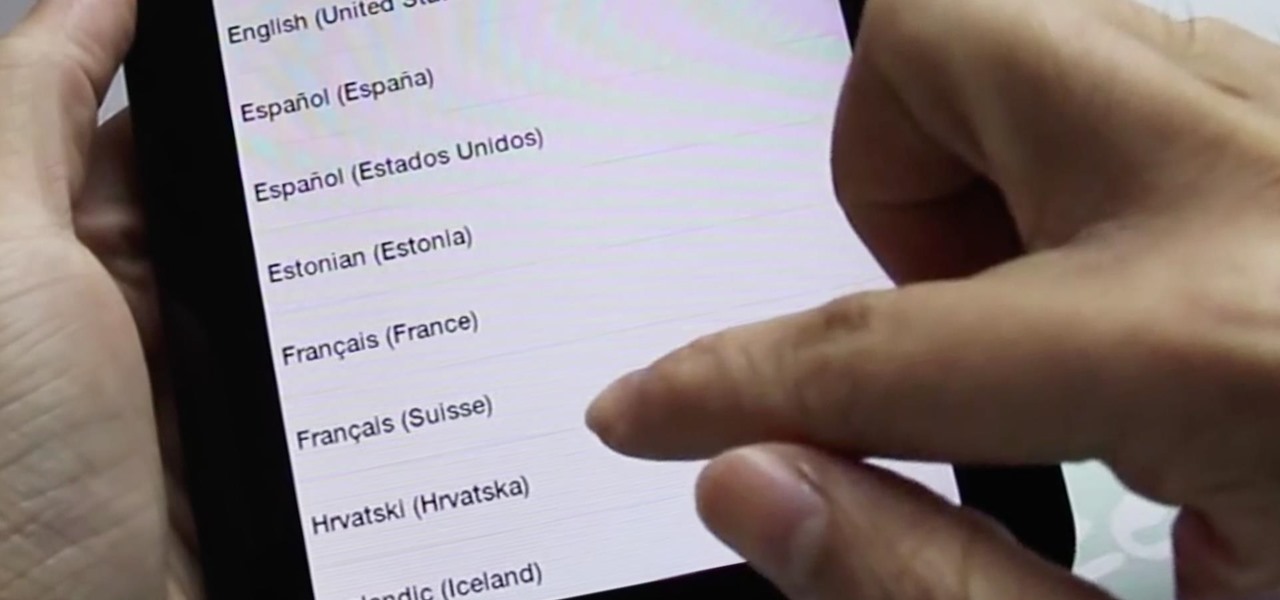 Change the Language Settings on Your Samsung Galaxy Tab