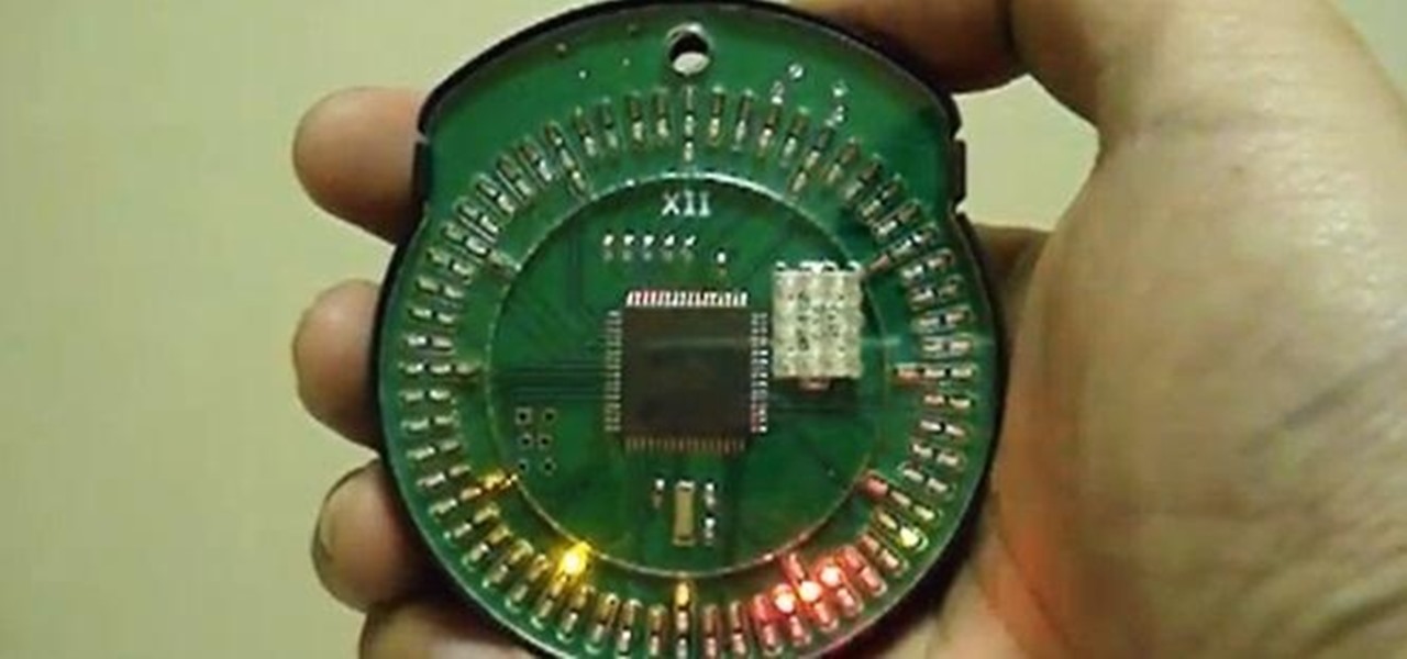 Make a Totally Geeky LED Pocket Watch That Tells Time in Colors