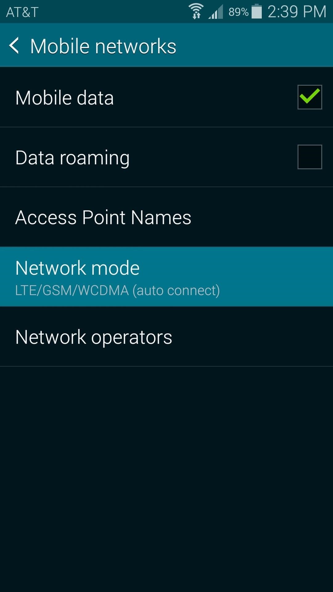 How to Force an LTE-Only Connection on Your Samsung Galaxy S5