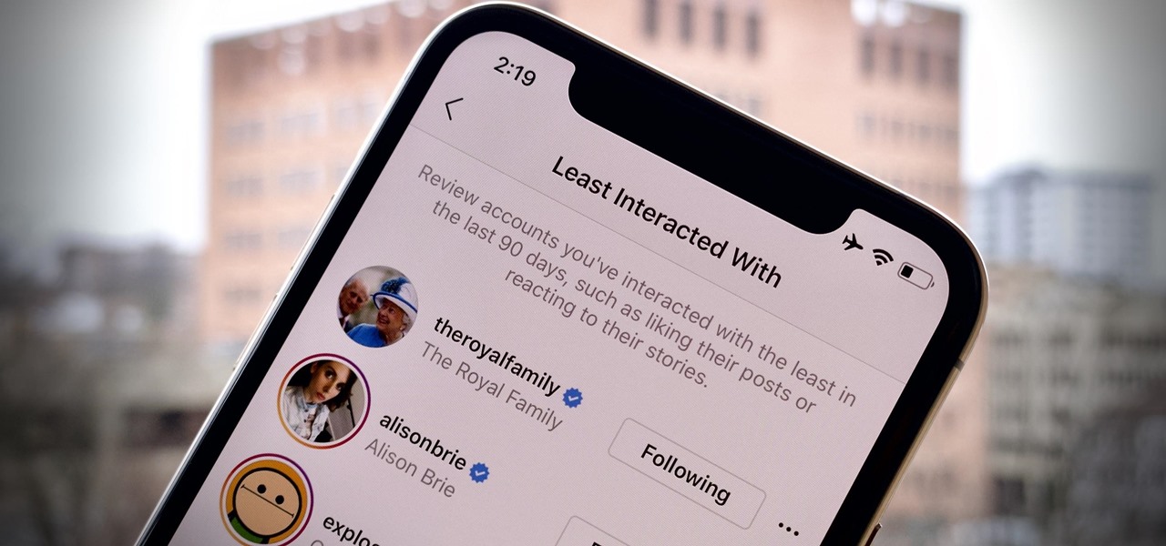 Purge Your 'Following' List with Instagram's New Sorting Features