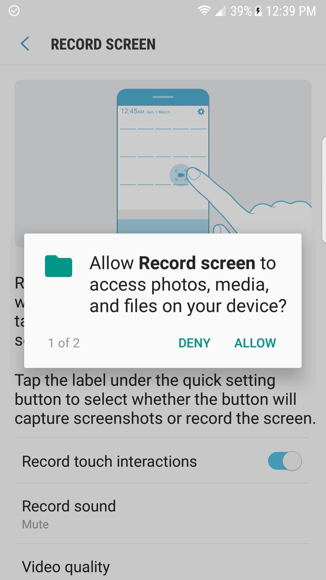 How to Use the Galaxy S8's Hidden Screen Recorder on Other Samsung Devices