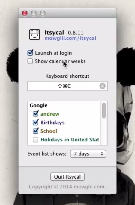 Access Your Calendar & Full Schedule Faster Using Your Mac's Menu Bar