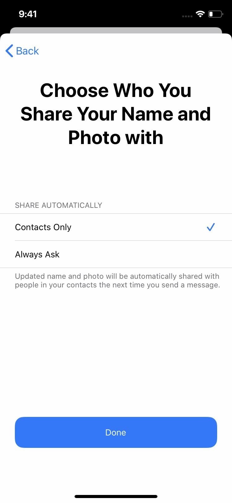 How to Change Your Profile Picture & Display Name for iMessage in iOS 13