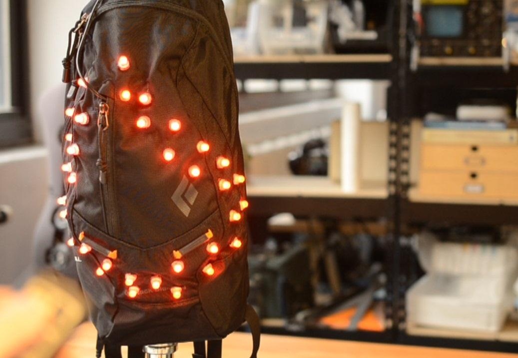 Cycle Safer with This DIY Turn Signal Backpack, Complete with Accelerometer-Activated Brake Lights