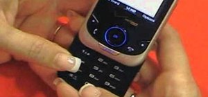 Send, receive and read SMS text messages on a Verizon Salute cell phone