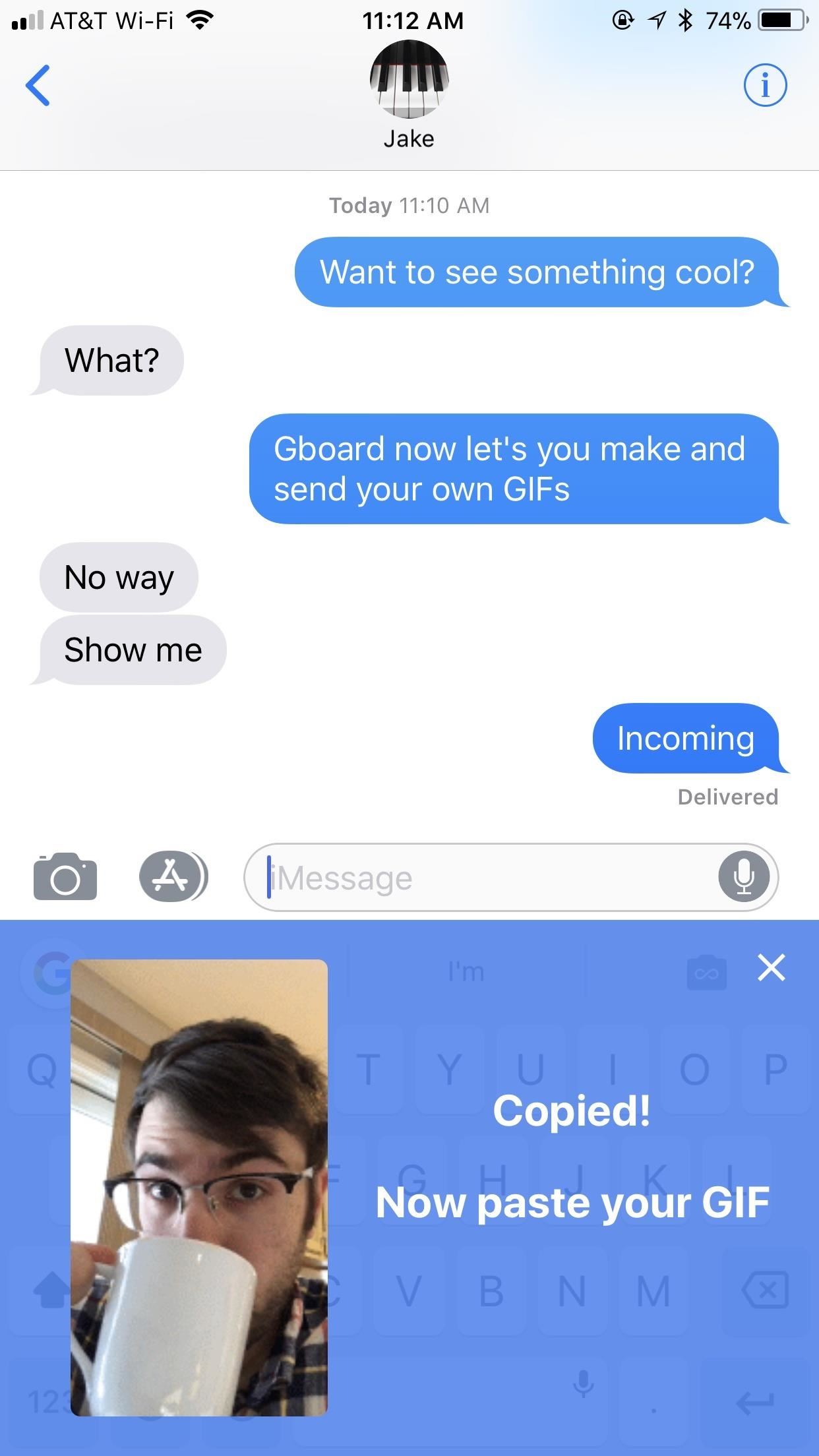 How to Reply to Texts with a Selfie GIF on Your iPhone