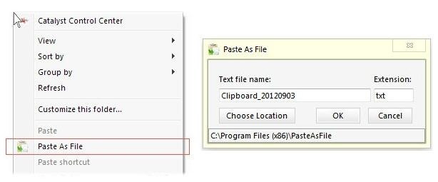 How to Paste Text and Images as Files Directly from Your Clipboard