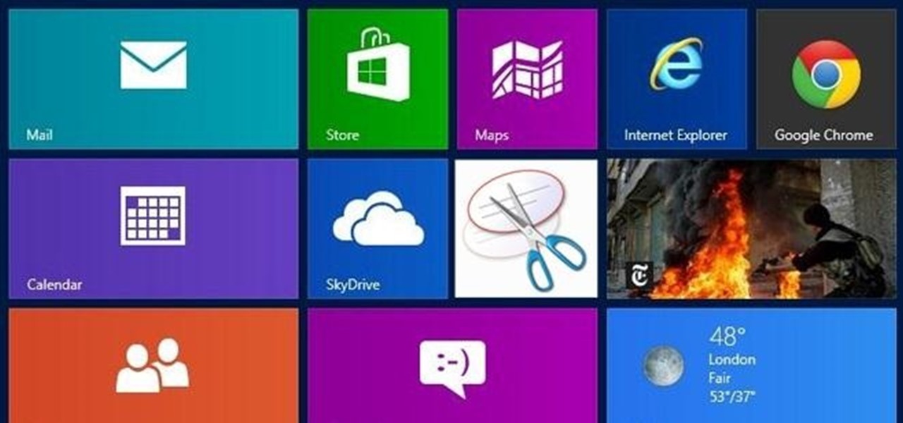 Take Screenshots (And Crop Them) in Windows 8