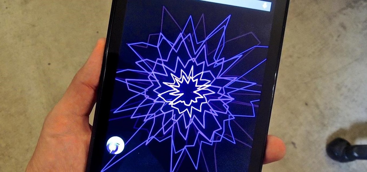 Turn Your Nexus 7's Home Screen into an Ambient Audio Visualizer