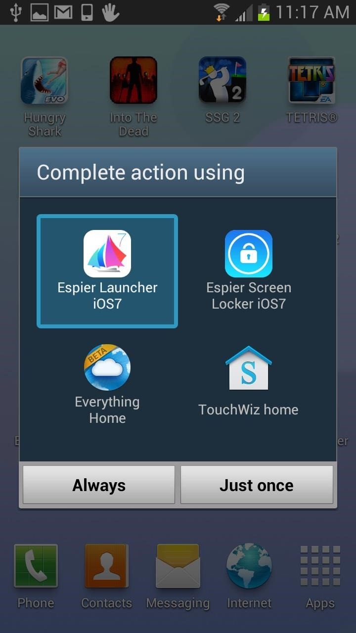 How to Get the iOS 7 Home & Lock Screen on Your Samsung Galaxy S3 or Other Android Device