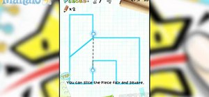 Beat level 1-13 of Slice It! for the iPad